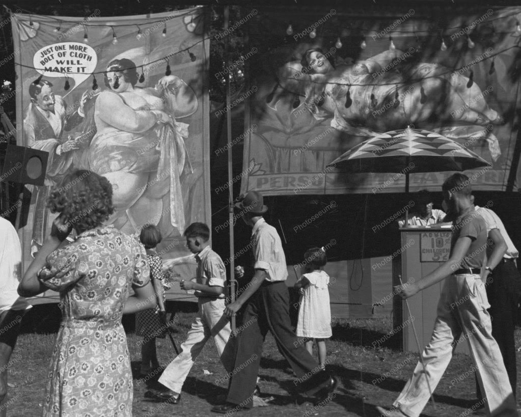 Ohio Sideshow Dolly Dimples 1930s 8x10 Reprint Of Old Photo Photoseeum